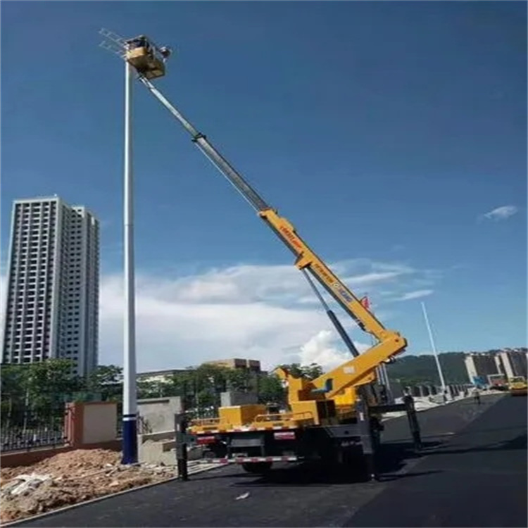 平江维修路灯的曲臂升降车出租