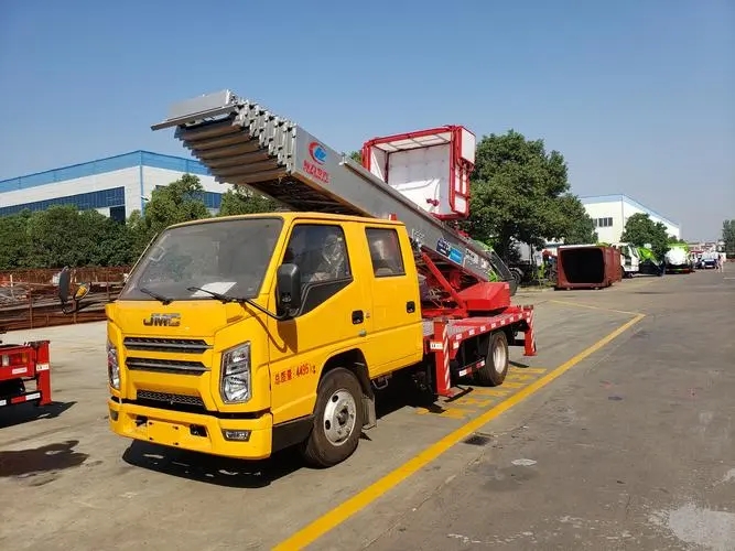 平江附近云梯车出租 砂石搬运